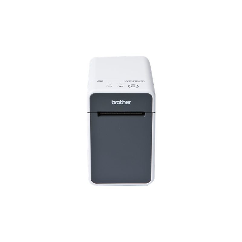 BROTHER TD-2120N Label printer direct thermal Roll 63mm 203dpi 152.4mm/sec USB 2.0 LAN serial USB host Cutter