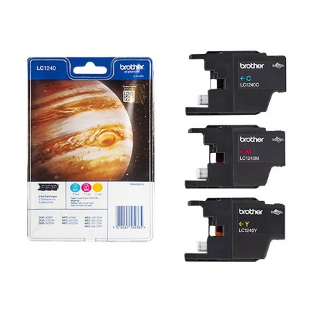 BROTHER LC1240RBWBP Zestaw Brother LC1240RBWBP CMY Blister Pack 600str DCP-J925DW / MFC-J430W BROTHER LC1240RBWBP Zestaw Brother LC1240RBWBP CMY Blister Pack 600str DCP-J925DW / MFC-J430W