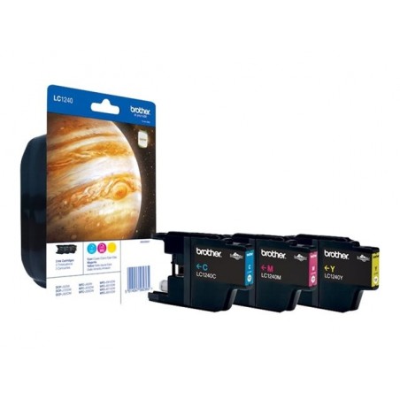 BROTHER LC1240RBWBP Zestaw Brother LC1240RBWBP CMY Blister Pack 600str DCP-J925DW / MFC-J430W BROTHER LC1240RBWBP Zestaw Brother LC1240RBWBP CMY Blister Pack 600str DCP-J925DW / MFC-J430W