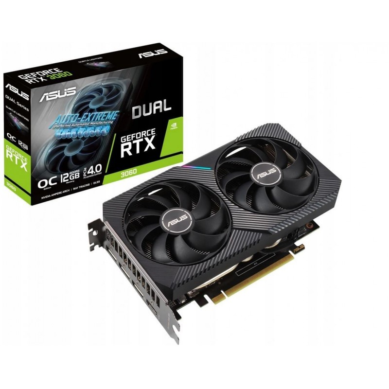 Karta graficzna GeForce RTX 3060 DUAL OC V2 12GB GDDR6 192bit 3DP/HDMI