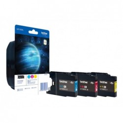 BROTHER LC1280XLRBWBP Zestaw Brother LC1280XLRBWBP CMY Blister Pack 1 200str MFC-J6510D /MFC-J6910