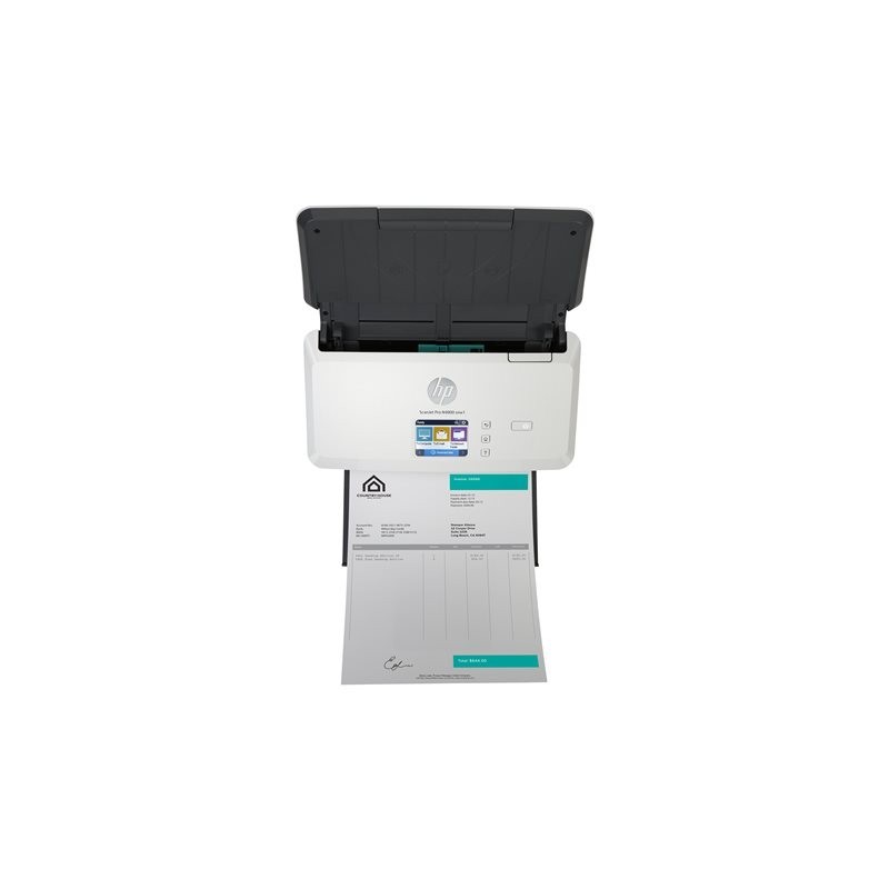 HP Scanjet Pro N4000 snw1 Sheet-feed Document scanner CMOS CIS Duplex 216x3100mm 600x600dpi 40ppm ADF 50sheets 4000scans LAN Wi-