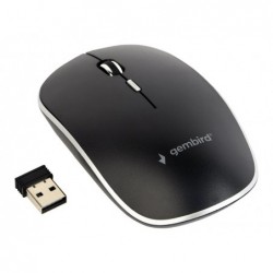 GEMBIRD Silent wireless optical mouse black GEMBIRD Silent wireless optical mouse black