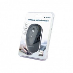 GEMBIRD Silent wireless optical mouse black GEMBIRD Silent wireless optical mouse black