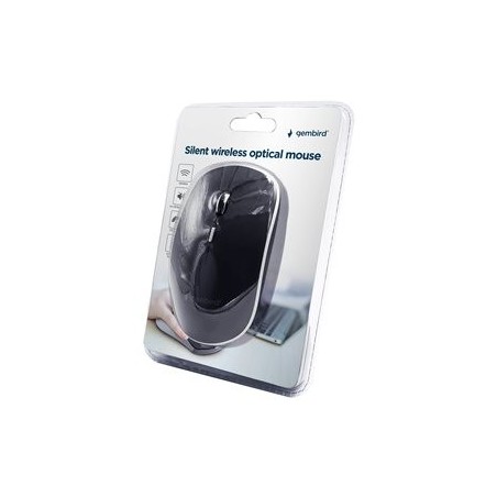 GEMBIRD Silent wireless optical mouse black GEMBIRD Silent wireless optical mouse black