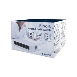 GEMBIRD NSW-G5-01 Switch 5-port 10/100/1000Mbps