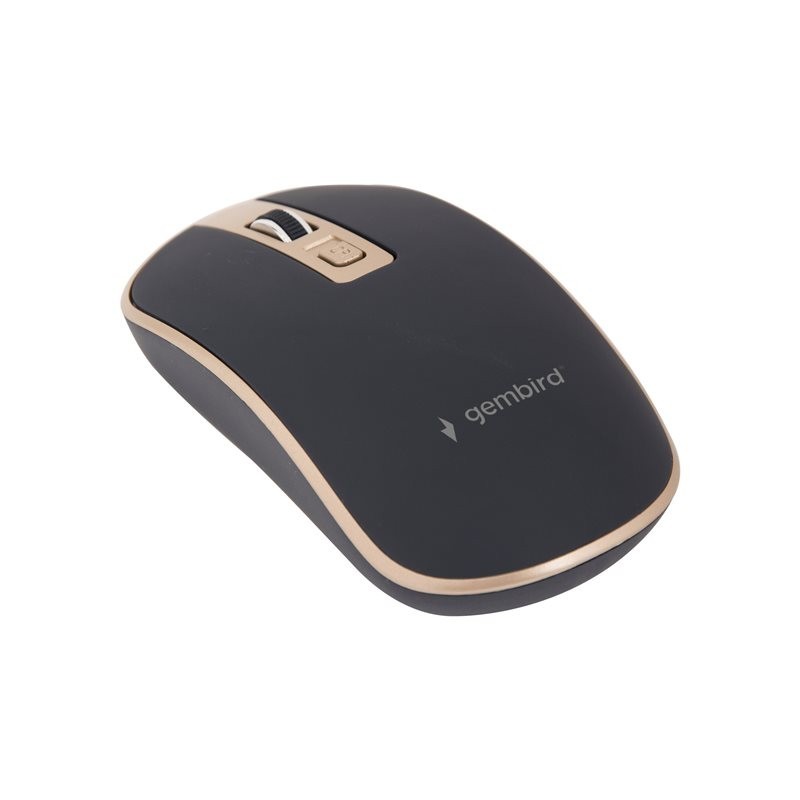 GEMBIRD MUSW-4B-06-BG Mysz optyczna kolor czarny Nano odbiornik GEMBIRD MUSW-4B-06-BG Mysz optyczna kolor czarny Nano odbiornik