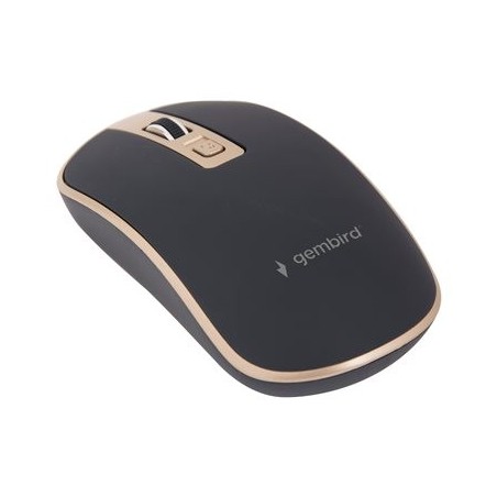 GEMBIRD MUSW-4B-06-BG Mysz optyczna kolor czarny Nano odbiornik GEMBIRD MUSW-4B-06-BG Mysz optyczna kolor czarny Nano odbiornik