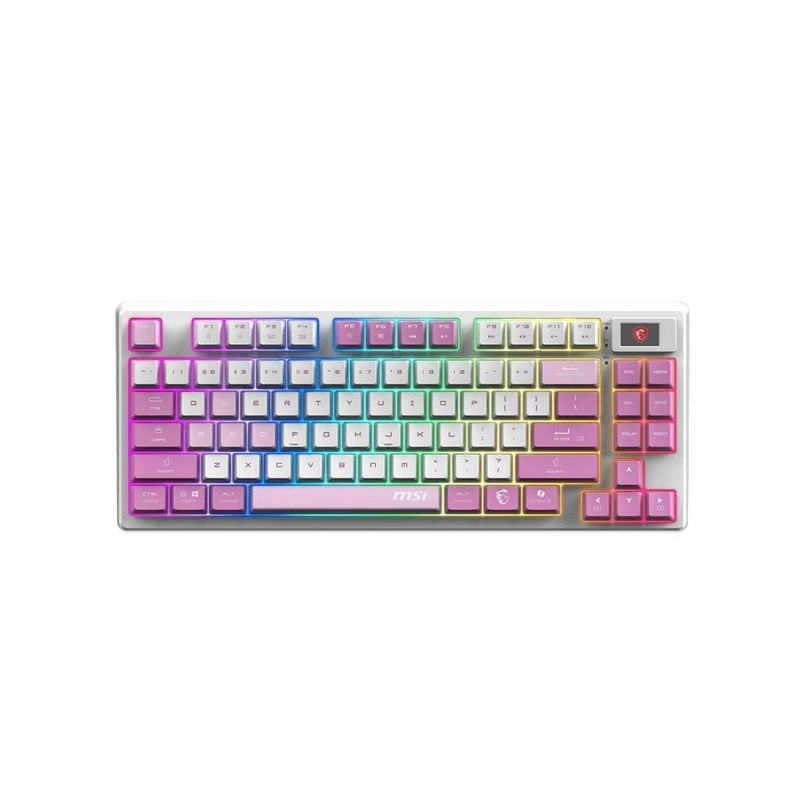 Klawiatura gamingowa Forge GK600 TKL W Violet US 