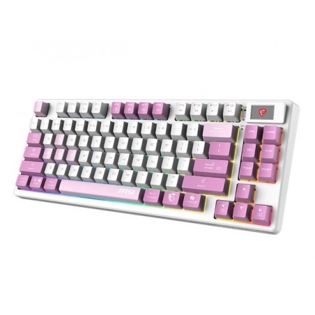 Klawiatura gamingowa Forge GK600 TKL W Violet US 