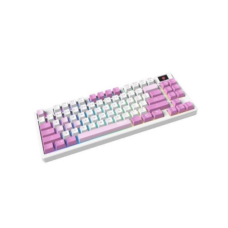 Klawiatura gamingowa Forge GK600 TKL W Violet US 