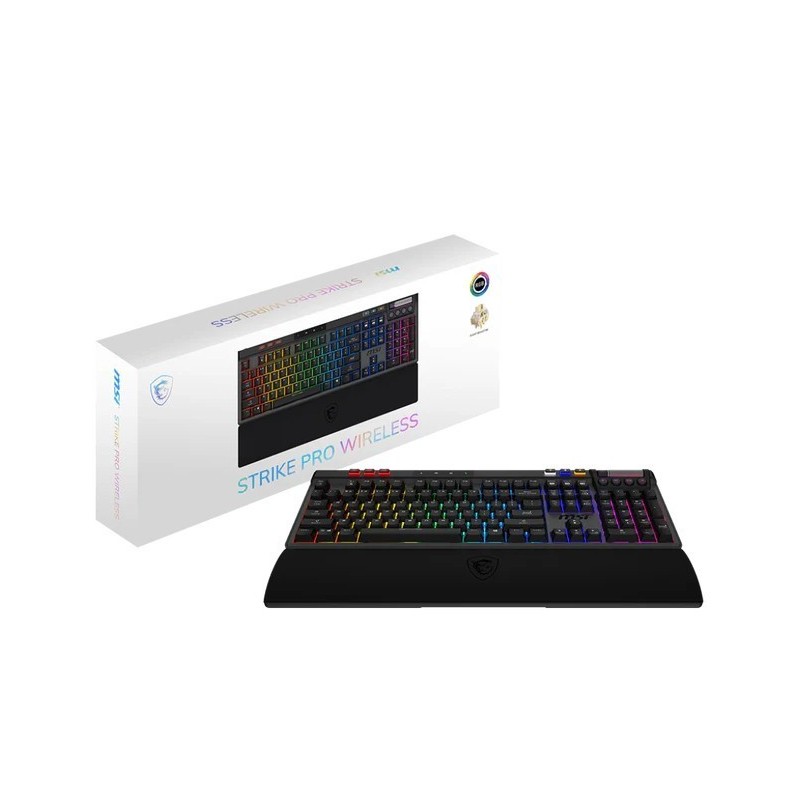 Klawiatura gamingowa Strike Pro W Silent US Klawiatura gamingowa Strike Pro W Silent US