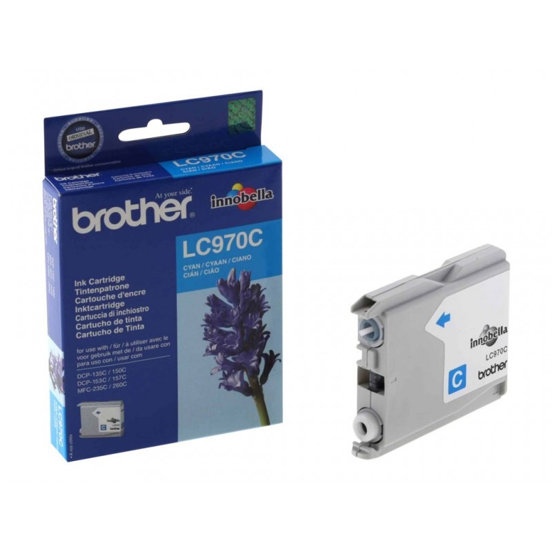 BROTHER LC970C Tusz Brother LC970C cyan 300str DCP135 / DCP150 / MFC235 / MFC260 BROTHER LC970C Tusz Brother LC970C cyan 300str DCP135 / DCP150 / MFC235 / MFC260