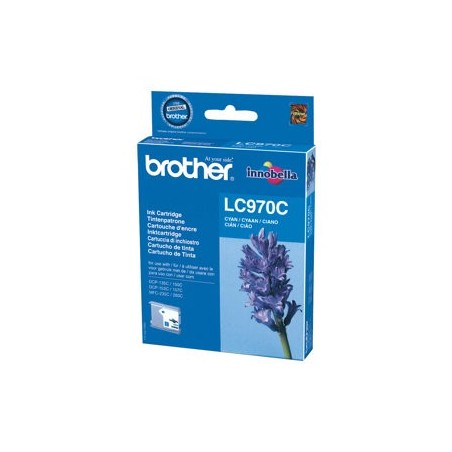 BROTHER LC970C Tusz Brother LC970C cyan 300str DCP135 / DCP150 / MFC235 / MFC260 BROTHER LC970C Tusz Brother LC970C cyan 300str DCP135 / DCP150 / MFC235 / MFC260