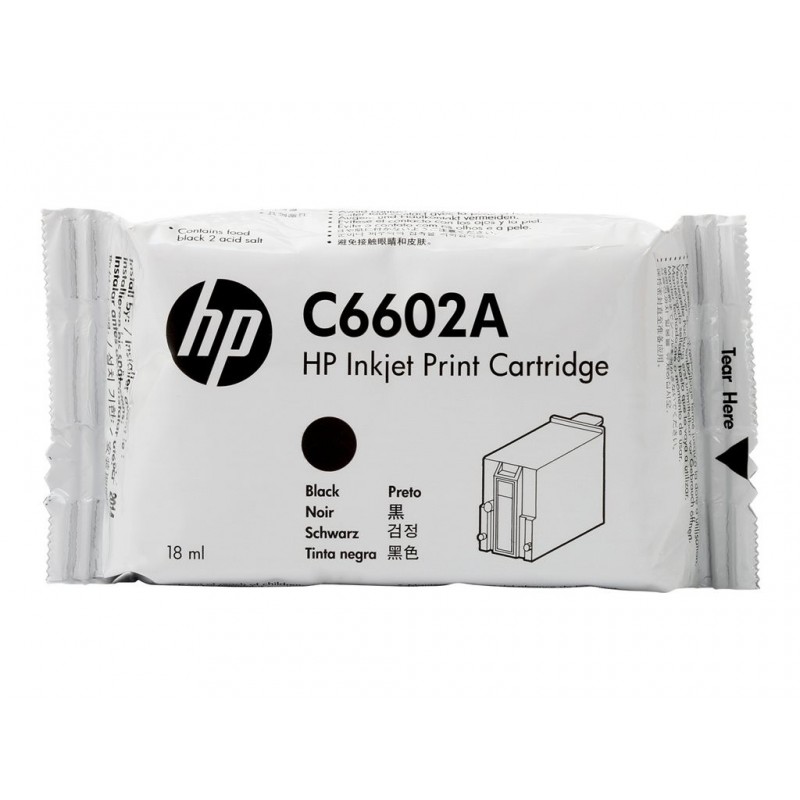 HP ink TIJ C6602A 1.0 black