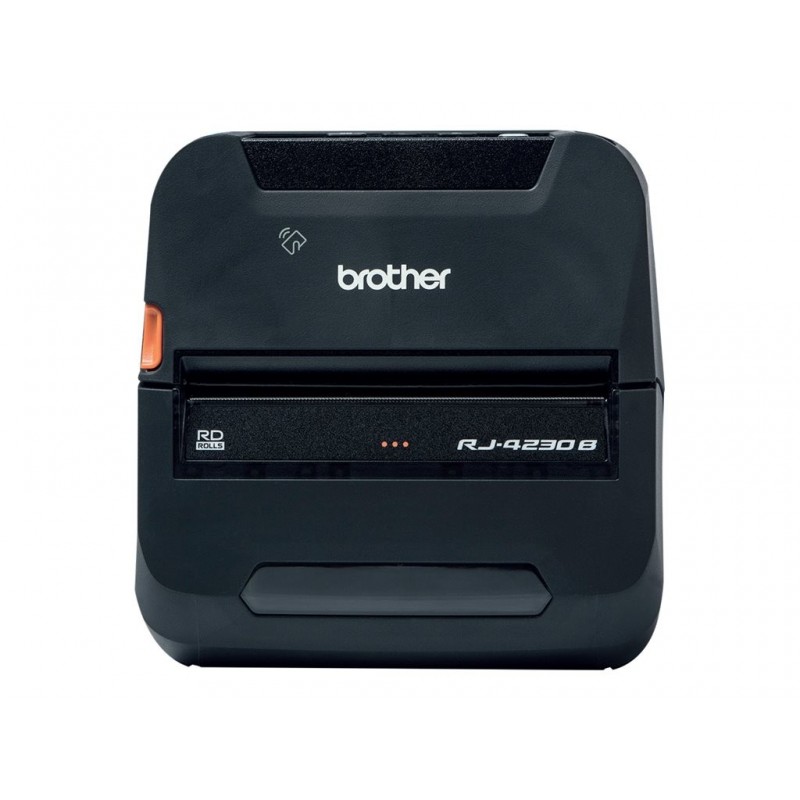 BROTHER RuggedJet RJ-4230B Receipt printer direct thermal Roll 114mm 203x203dpi 127mm/sec USB 2.0 Bluetooth 4.2 BROTHER RuggedJet RJ-4230B Receipt printer direct thermal Roll 114mm 203x203dpi 127mm/sec USB 2.0 Bluetooth 4.2