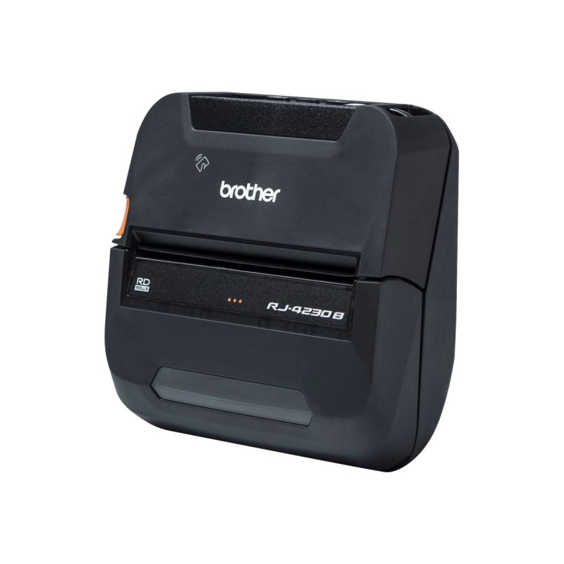 BROTHER RuggedJet RJ-4230B Receipt printer direct thermal Roll 114mm 203x203dpi 127mm/sec USB 2.0 Bluetooth 4.2 BROTHER RuggedJet RJ-4230B Receipt printer direct thermal Roll 114mm 203x203dpi 127mm/sec USB 2.0 Bluetooth 4.2