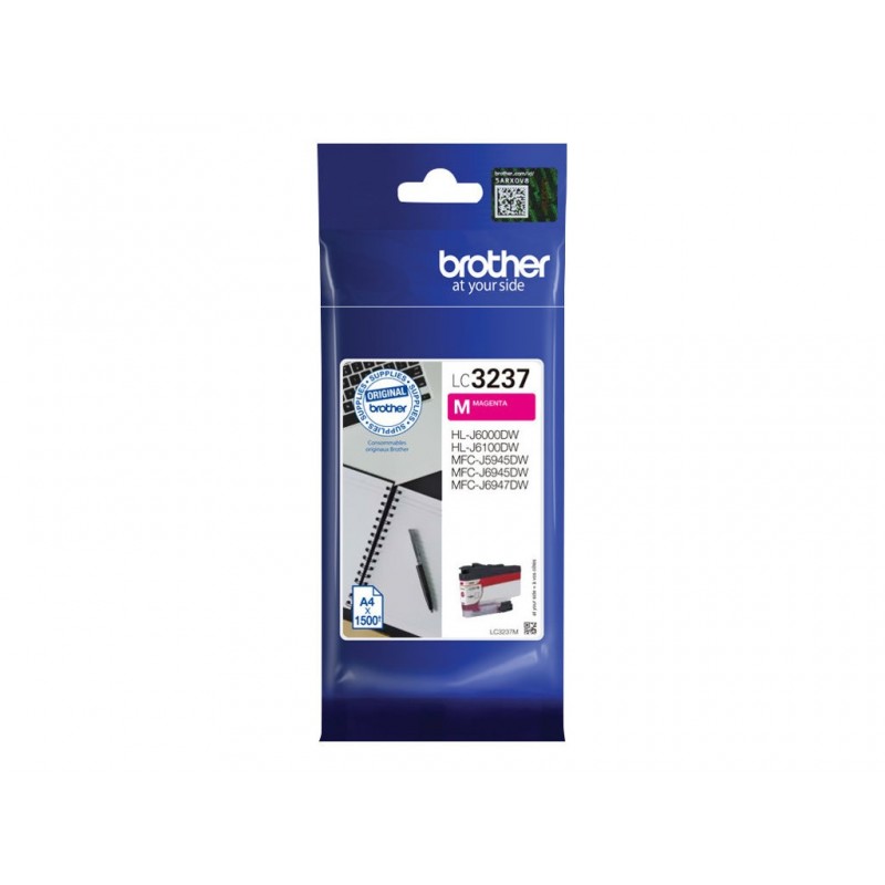 BROTHER LC3237M Tusz Brother LC3237M magenta 1500 str MFCJ6947DW