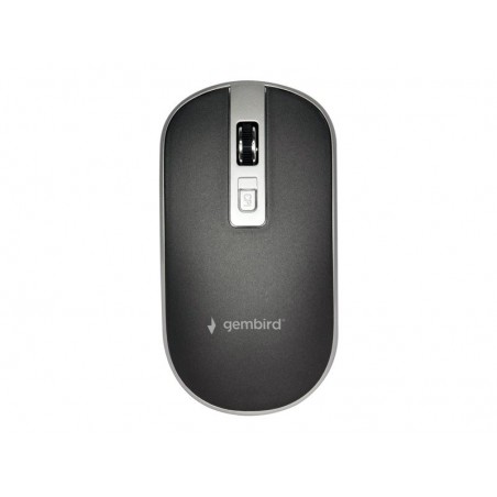 GEMBIRD MUSW-4B-06-BS Mysz optyczna kolor czarny Nano odbiornik GEMBIRD MUSW-4B-06-BS Mysz optyczna kolor czarny Nano odbiornik