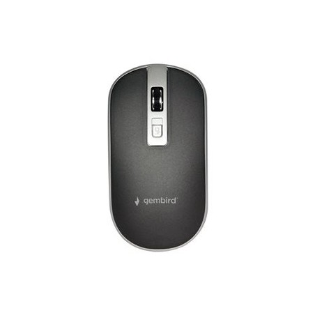 GEMBIRD MUSW-4B-06-BS Mysz optyczna kolor czarny Nano odbiornik GEMBIRD MUSW-4B-06-BS Mysz optyczna kolor czarny Nano odbiornik