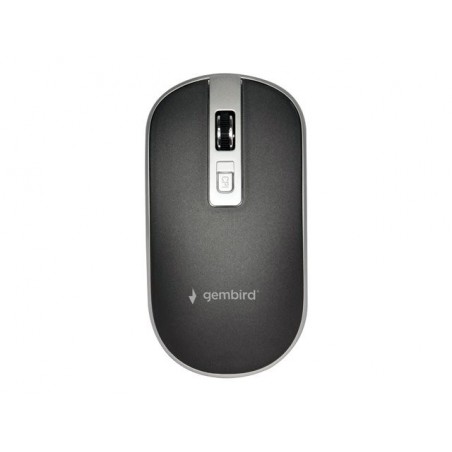 GEMBIRD MUSW-4B-06-BS Mysz optyczna kolor czarny Nano odbiornik GEMBIRD MUSW-4B-06-BS Mysz optyczna kolor czarny Nano odbiornik