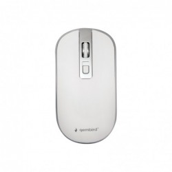 GEMBIRD MUSW-4B-06-WS Mysz optyczna kolor biało-srebrny Nano odbiornik