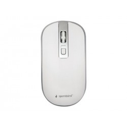 GEMBIRD MUSW-4B-06-WS Mysz optyczna kolor biało-srebrny Nano odbiornik GEMBIRD MUSW-4B-06-WS Mysz optyczna kolor biało-srebrny Nano odbiornik