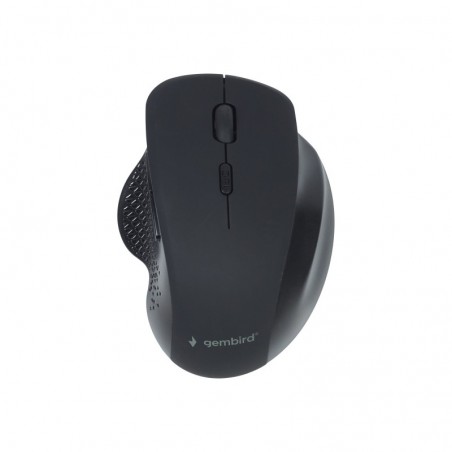 GEMBIRD MUSW-6B-02 Bezprzewodowa mysz optyczna 6 przycisków kolor czarny Nano odbiornik GEMBIRD MUSW-6B-02 Bezprzewodowa mysz optyczna 6 przycisków kolor czarny Nano odbiornik