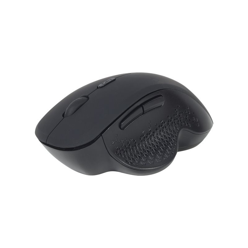 GEMBIRD MUSW-6B-02 Bezprzewodowa mysz optyczna 6 przycisków kolor czarny Nano odbiornik GEMBIRD MUSW-6B-02 Bezprzewodowa mysz optyczna 6 przycisków kolor czarny Nano odbiornik