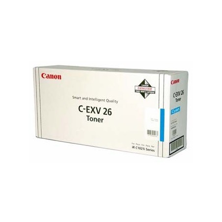 Canon oryginalny toner C-EXV26 C, 1659B006, 1659B011, cyan, 6000s Canon oryginalny toner C-EXV26 C, 1659B006, 1659B011, cyan, 6000s