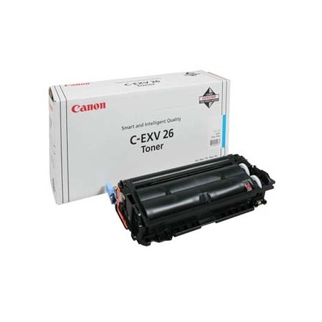 Canon oryginalny toner C-EXV26 C, 1659B006, 1659B011, cyan, 6000s Canon oryginalny toner C-EXV26 C, 1659B006, 1659B011, cyan, 6000s