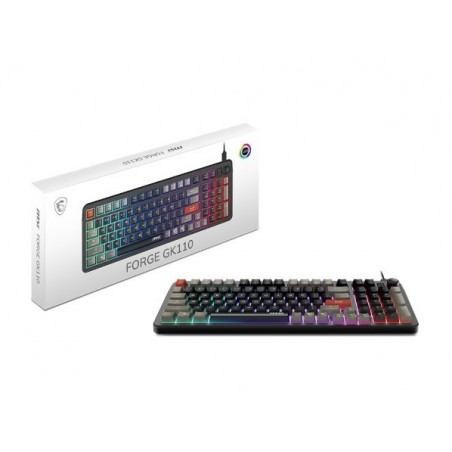 Klawiatura gamingowa Forge GK110 US Klawiatura gamingowa Forge GK110 US