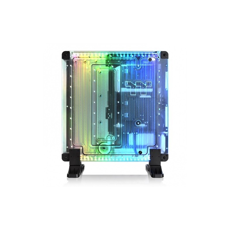 obudowa - DistroCase 350P Black Tempered Glass 