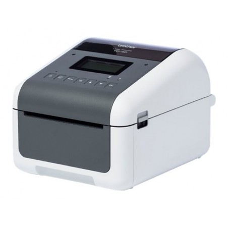 BROTHER TD-4550DNWB Label printer direct thermal 118mm 300x300dpi 152.4mm/sec USB 2.0 LAN serial Wi-Fi USB host Bluetooth 4.2