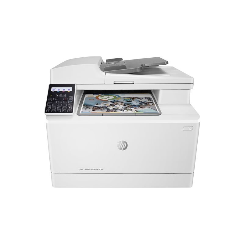 HP Color LaserJet Pro MFP M183fw MFP colour laser 216x297mm A4 16ppmcopy 16ppmprint 150 sheets USB 2.0 LAN Wi-Fi