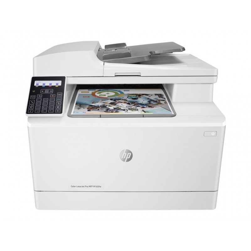 HP Color LaserJet Pro MFP M183fw MFP colour laser 216x297mm A4 16ppmcopy 16ppmprint 150 sheets USB 2.0 LAN Wi-Fi