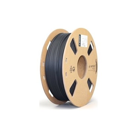 GEMBIRD Filament PLA matowy czarny 1.75mm 1kg