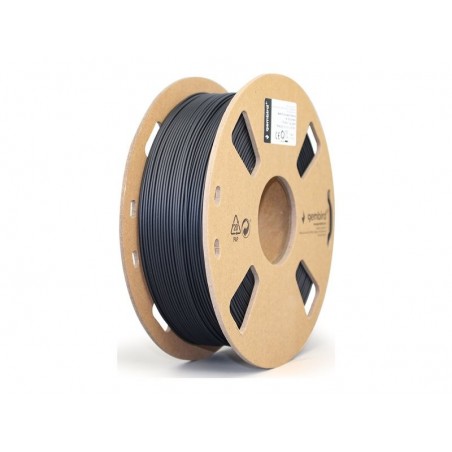 GEMBIRD Filament PLA matowy czarny 1.75mm 1kg