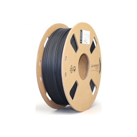 GEMBIRD Filament PLA matowy czarny 1.75mm 1kg