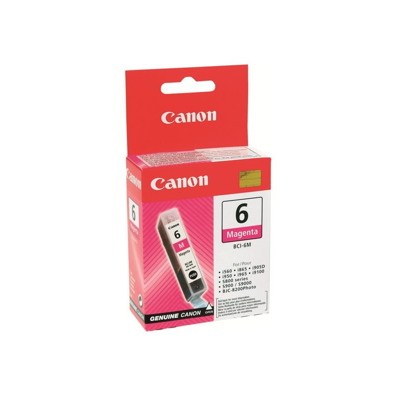 CANON 4707A002 Tusz Canon BCI6M magenta BJC-8200, i560, i950, S800/S820D/S830D/S900 CANON 4707A002 Tusz Canon BCI6M magenta BJC-8200, i560, i950, S800/S820D/S830D/S900