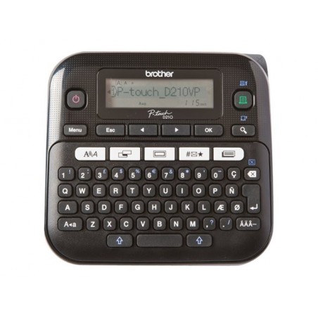 BROTHER PTD210VPYJ1 Drukarka etykiet Brother PTD210VPYJ1 BROTHER PTD210VPYJ1 Drukarka etykiet Brother PTD210VPYJ1