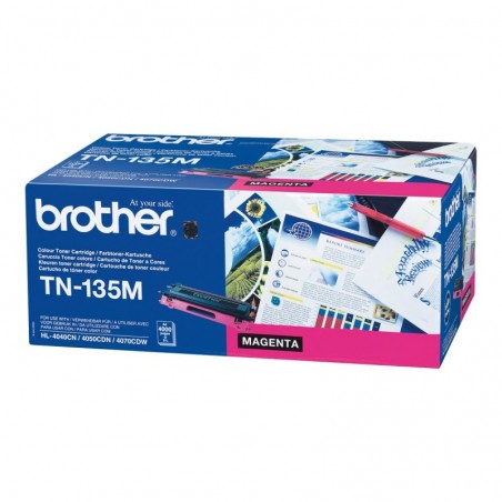BROTHER TN135M Toner Brother TN135M magenta 4 000str HL-4040CN / HL-4050CDN / HL-4070CDW BROTHER TN135M Toner Brother TN135M magenta 4 000str HL-4040CN / HL-4050CDN / HL-4070CDW