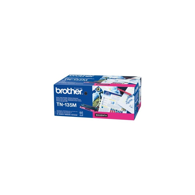 BROTHER TN135M Toner Brother TN135M magenta 4 000str HL-4040CN / HL-4050CDN / HL-4070CDW BROTHER TN135M Toner Brother TN135M magenta 4 000str HL-4040CN / HL-4050CDN / HL-4070CDW