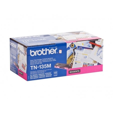 BROTHER TN135M Toner Brother TN135M magenta 4 000str HL-4040CN / HL-4050CDN / HL-4070CDW BROTHER TN135M Toner Brother TN135M magenta 4 000str HL-4040CN / HL-4050CDN / HL-4070CDW