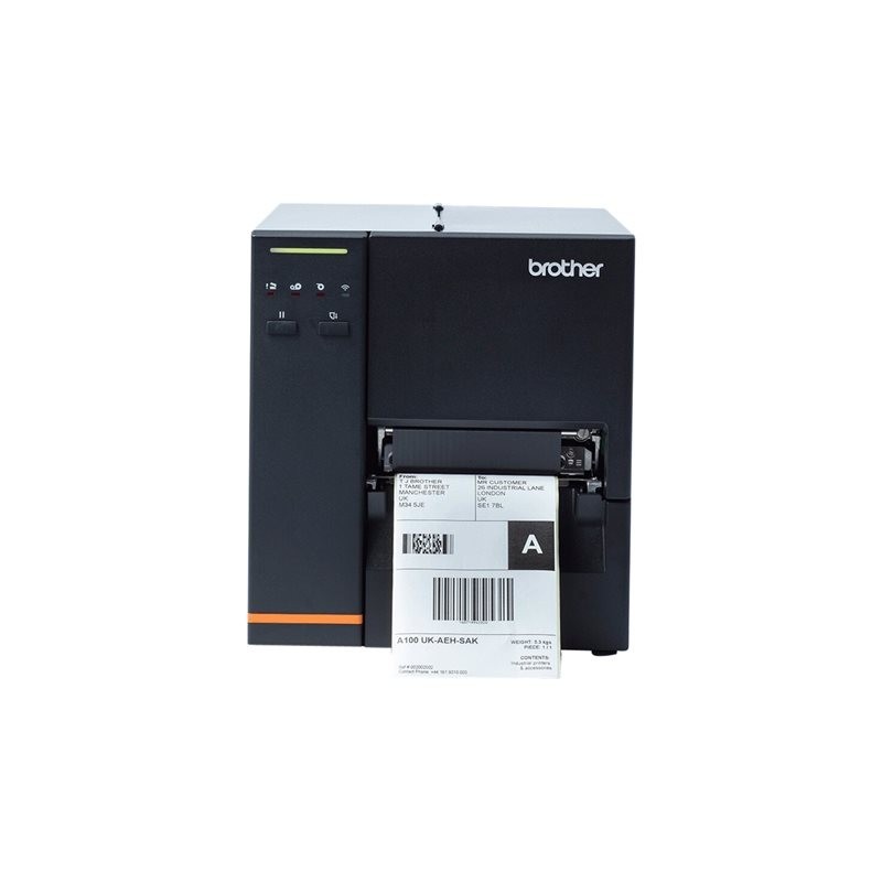 BROTHER TJ-4120TN Label printer direct thermal 12cm 300dpi 178mm/sec USB 2.0 LAN serial USB host