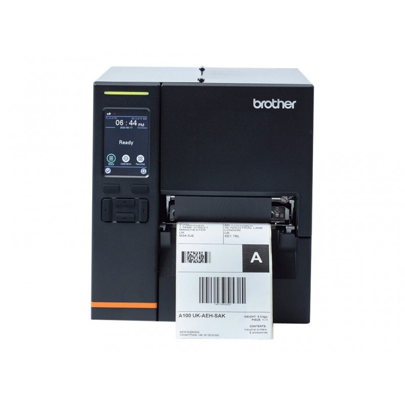 BROTHER Titan Industrial Printer TJ-4121TN Label printer direct thermal 12cm 300dpi 178mm/sec USB 2.0 LAN serial USB host