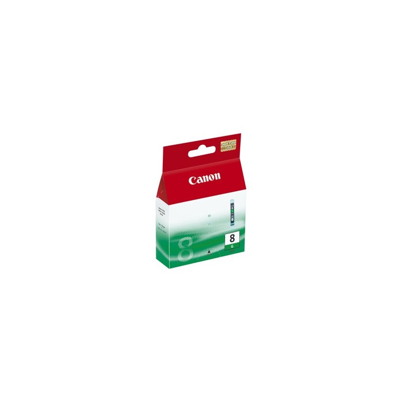 CANON 1LB CLI-8G ink cartridge green standard capacity 13ml 5.840 pages 1-pack CANON 1LB CLI-8G ink cartridge green standard capacity 13ml 5.840 pages 1-pack