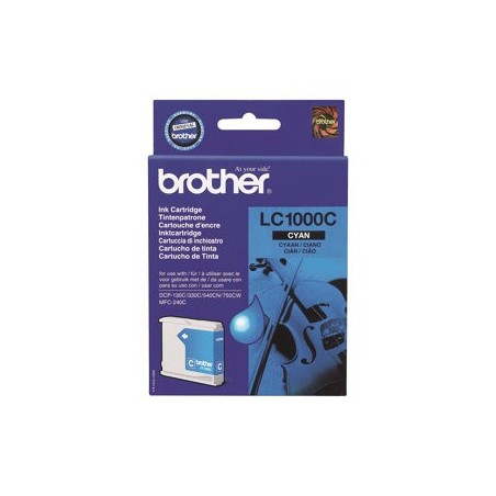 BROTHER LC1000C Tusz Brother LC1000C cyan 400str DCP330C / DCP540CN / MFC5460CN