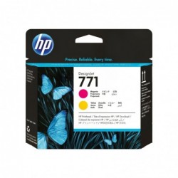HP 771 original printhead magenta and yellow