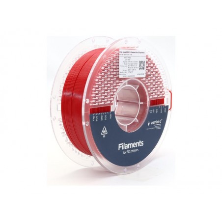 GEMBIRD Filament PETG High Speed czerwony 1 75 mm 1 kg GEMBIRD Filament PETG High Speed czerwony 1 75 mm 1 kg